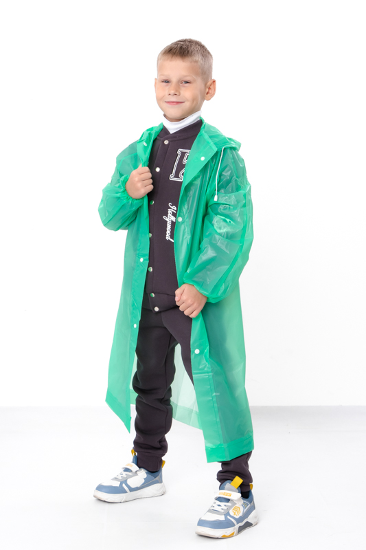 Дощовик дитячий з капюшоном